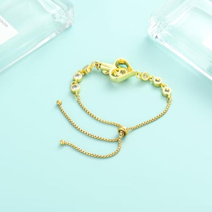 Rose Flower Adjustable Urn Bracelet for Ashes Birthstone Stainless Steel Cremation Jewelry Memorial Keepsake Locket Urns Bracelet Jewelry for Men Women Gifts - color: Gold
