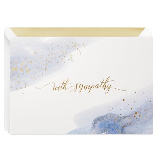 Hallmark Signature Sympathy Card (Many Thoughts and Prayers) - color: Spirit Lives On
