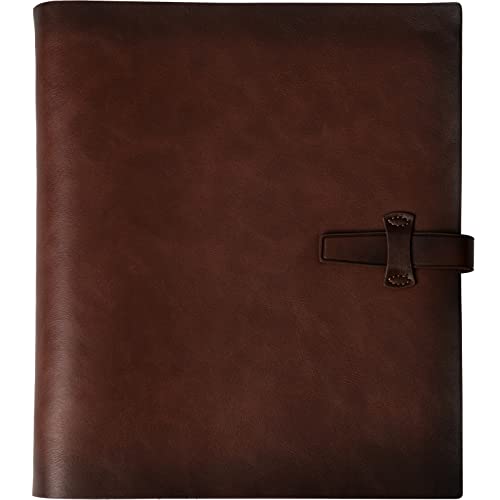 Photo Album 4x6 200 Photos, Genuine Leather Albums Page Refillable with 30 Pieces Writing Paper, Best Gift for Travel Wedding Kids Graduation Baby Picture Album Scrapbook - color: Coffee