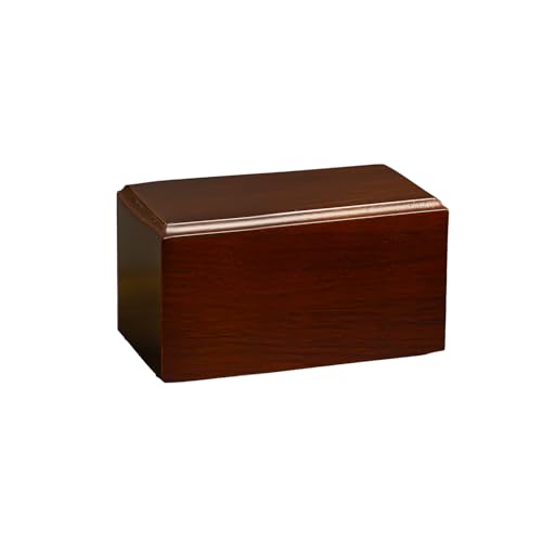 Companion for Human, Infant and Pet Ashes, Cremation and Aquamation Urn for Adults, Infants, and Pets, Memorial Keepsake Urn (Cherry, Medium) - color: Cherry, size: Medium