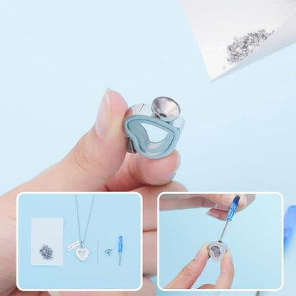 Glass Heart Cremation Urn Necklace for Ashes Stainless Steel Memorial Ash Pendant Keepsake Jewelry Cremation Jewelry for Women - color: Silver-Always In My Heart