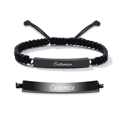 zeqingjw Cremation Bracelet for Ashes Adjustable Cremation Urn Bracelet Bangle for Ashes Stainless Steel Memorial Ashes Keepsake Jewelry for Men Women - color: Customize-1PCS