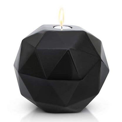 Handmade Black Ceramic Decorative Urn – Elegant Cremation Urn for Ashes Adult Male or Female – Large Memorial Urn, 220 lbs Capacity