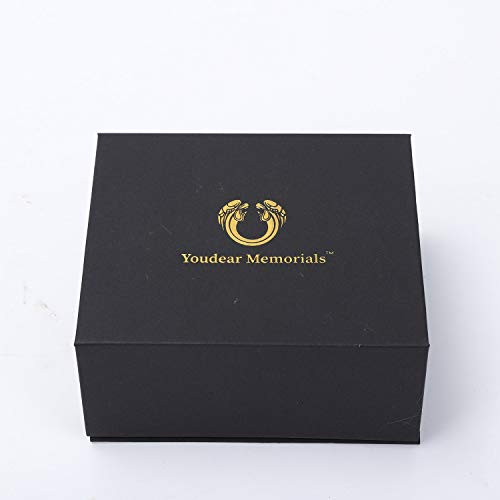 Handicrafted Mini Keepsake Urn - Ceramic, Holds 1.2 Cubic Inches (4 pcs) - color: 4 Pcs