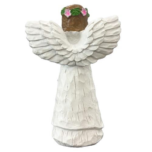 Memorial Gifts for Loss of Cat，Pet Sympathy Remembrance Gifts for Pet Mom and Lovers，Resin Angel Figurine Statues for Garden