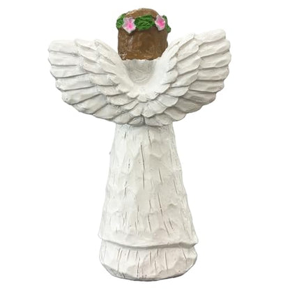 Memorial Gifts for Loss of Cat，Pet Sympathy Remembrance Gifts for Pet Mom and Lovers，Resin Angel Figurine Statues for Garden