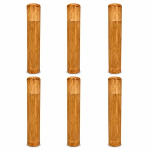 Mainely Urns Biodegradable Bamboo Scattering Tube (6pck Large) - size: 6pck Large