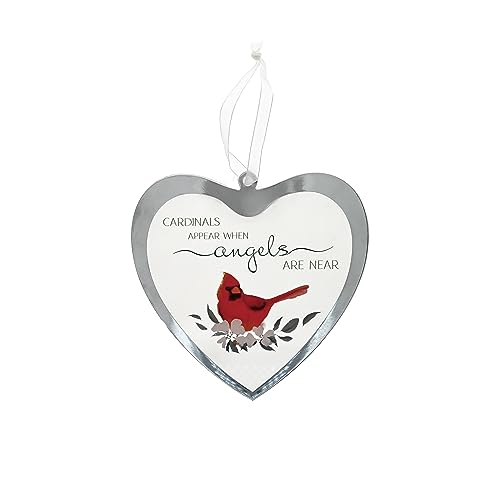 Pavilion Gift Company - Cardinals Appear Bereavement Ornament, Memorial Gifts, Christmas Sympathy Gifts, Cardinal Christmas Tree Ornament, Christmas Decorations, 1 Count