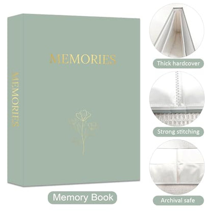 Share a Memory Cards for Celebration of Life, Funeral Memorial Cards Album, Memory Cards Guest Book for Celebration of Life, Anniversary, Graduation, Retirement, Bridal Shower Game