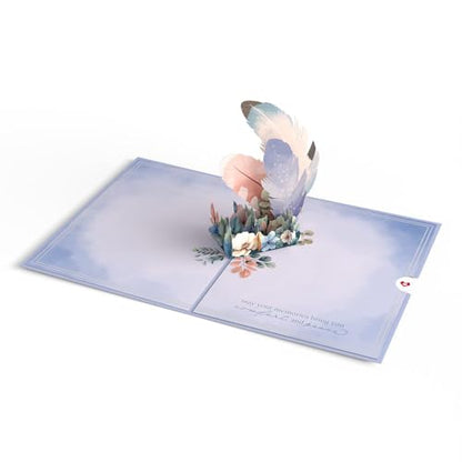 Lovepop Nothing Loved Is Ever Lost Pop-Up Sympathy Card with Envelope