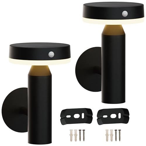 Solar Wall Lights, Motion Sensor, 2 Modes, 55h Runtime, 2pk - size: 2 Pack - Wall