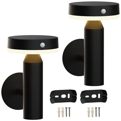 Solar Wall Lights, Motion Sensor, 2 Modes, 55h Runtime, 2pk - size: 2 Pack - Wall
