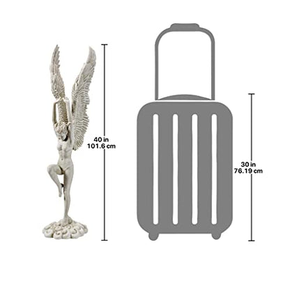 Design Toscano Heavens Free Fall Angel Statue - style: HEAVENS FREE FALL