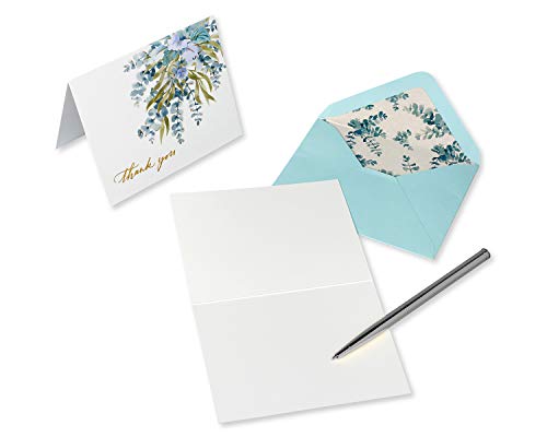 Papyrus Blank Wedding Thank You Cards with Envelopes, Eucalyptus Leaves (20-Count) - color: Eucalyptus Leaves