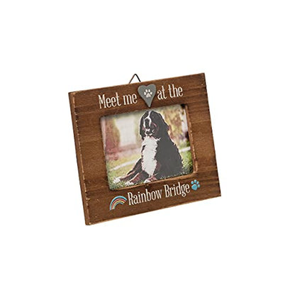 C&F Home Rainbow Bridge Picture Frame Photo Holder For Wall Shelf Or Tabletop Decor Decoration Brown