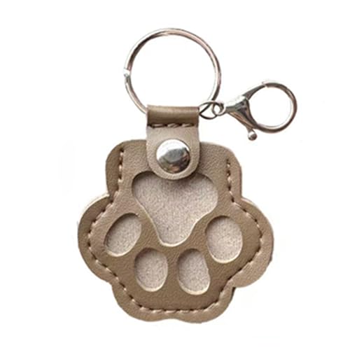 Dog Fur Storage Keychain（1Pcs,Grey） - color: Grey