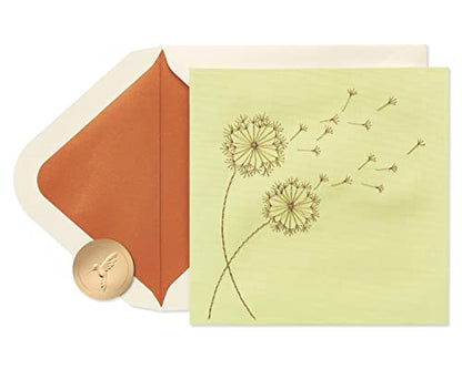 Papyrus Sympathy Card (You're In Our Thoughts) - color: You're In Our Thoughts
