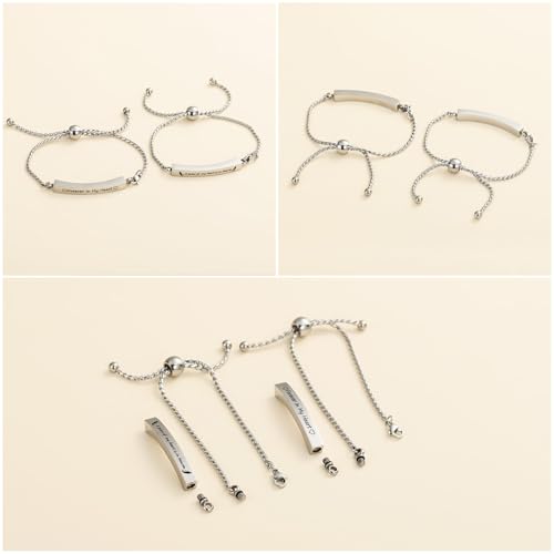 Minicremation Shiny Crystal Cremation Bracelet for Ashes for Women Cube Urn Bangle Locket Ash Holder Memorial Jewelry Bracelet Keepsake Gift - color: 2pcs-Silver