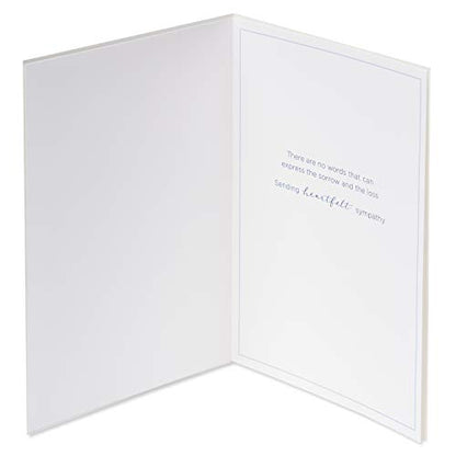Papyrus Sympathy Card (There Are No Words) - color: Peace and Solace