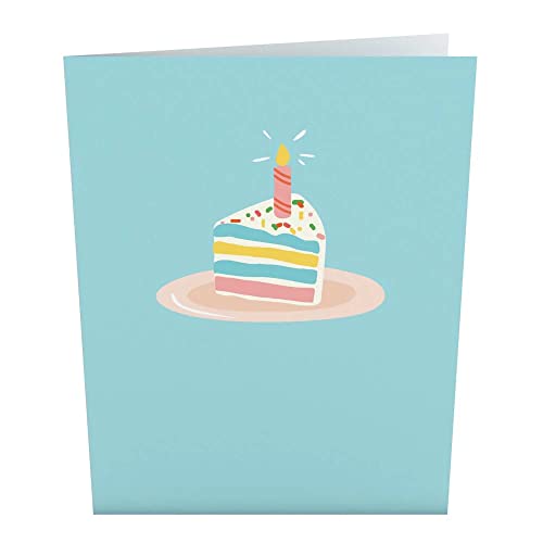 Lovepop Happy Birthday Fun Sprinkles Cake Pop-Up Card with Envelope | Paperpop Card 4.5x5.9; 3D Colorful Dessert Greeting Card for Women, Men, Kids, Daughter, Son, Mom, Dad, Husband, Wife - color: Happy Birthday Fun Sprinkles Cake