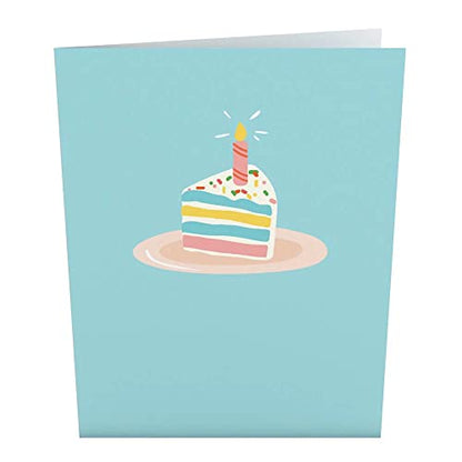 Lovepop Happy Birthday Fun Sprinkles Cake Pop-Up Card with Envelope | Paperpop Card 4.5x5.9; 3D Colorful Dessert Greeting Card for Women, Men, Kids, Daughter, Son, Mom, Dad, Husband, Wife - color: Happy Birthday Fun Sprinkles Cake