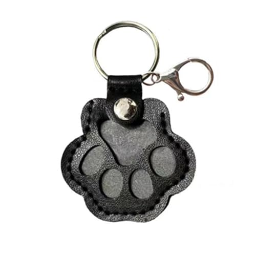 Dog Fur Storage Keychain（1Pcs,Black） - color: Black