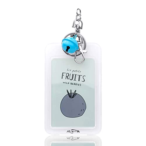 Mini Film Photo Keychain Picture Holder with Bell | Photo Frame Key Chain for Instax Mini Fujifilm Polaroid - color: Blue, size: Set of 1