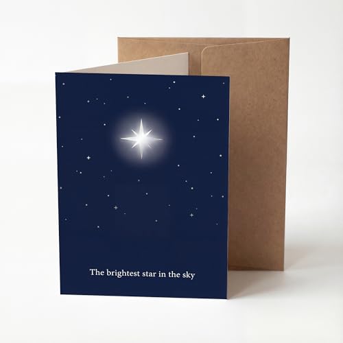 Pet Sympathy Card, The Brightest Star - color: Sympathy Card 019