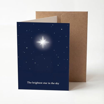 Pet Sympathy Card, The Brightest Star - color: Sympathy Card 019