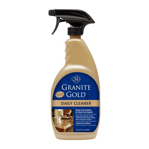 Granite Gold Daily Cleaner for Granite, Marble & Other Natural Stone & Quartz Surfaces, 32 Ounces - size: 32 Fl Oz (Pack of 1)