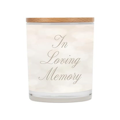 Elanze Designs in Loving Memory 11.5 Ounce Pure Soy Wax Jar Candle, Exotic Cardamom Scent