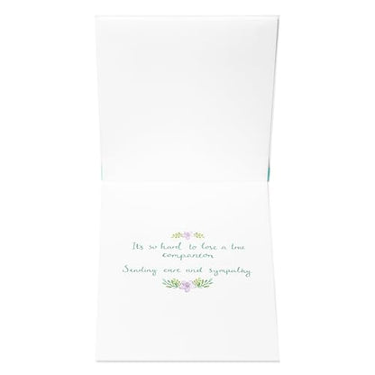 Papyrus Pet Sympathy Card (A True Companion) - color: A True Companion