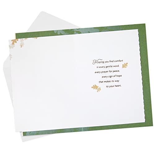 Hallmark Sympathy Card (Hoping You Find Comfort) - color: 10 Cards with Envelopes