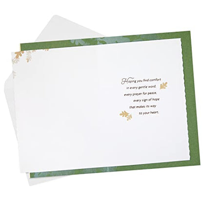 Hallmark Sympathy Card (Hoping You Find Comfort) - color: 10 Cards with Envelopes