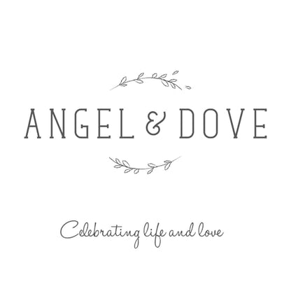 ANGEL & DOVE 25 Ivory 'Share a Memory' Funeral Remembrance Cards