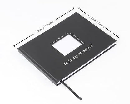 Funeral Guest Book Set- Guest Book for Memorial Service - Celebration of Life Guest Book - Funeral Guest Book for Memorial Service - Funeral Sign in Book for Guests - Memorial Service Guest Book