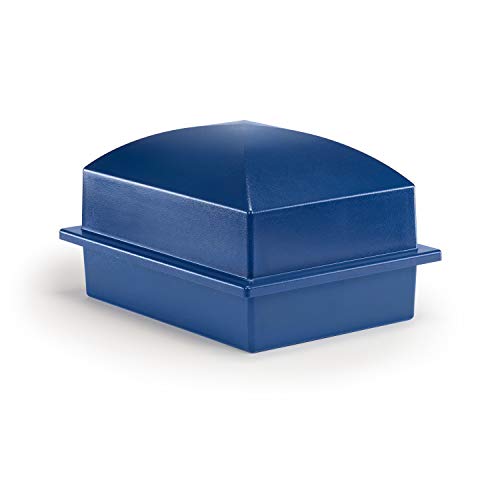 Urn Vault, Regent, Navy - color: Navy, size: Medium