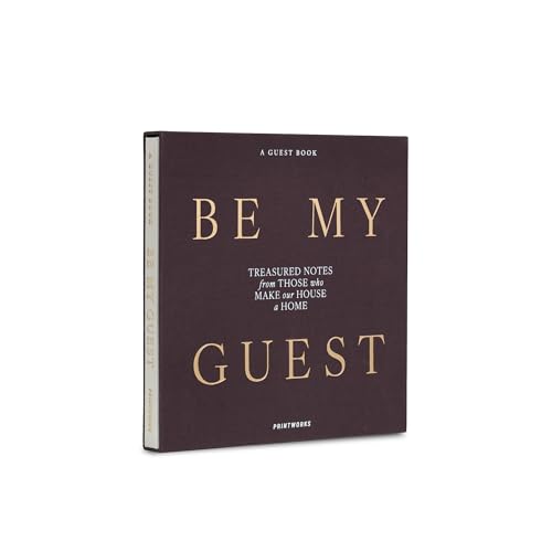 PrintWorks Guest Book, White & Anthracite - 100-Page Wedding Keepsake Album - color: White/Anthracite