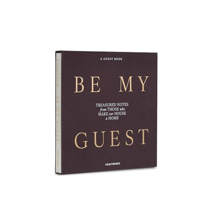 PrintWorks Guest Book, White & Anthracite - 100-Page Wedding Keepsake Album - color: White/Anthracite