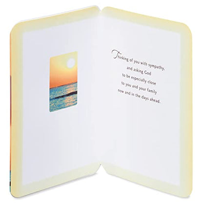 American Greetings Religious Sympathy Card with Pocket Keepsake Card Included (Especially Close) - color: Especially Close