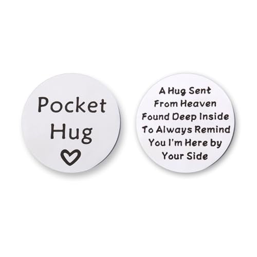 Pocket Hug from Heaven Memorial Gifts for Loss of Mom Dad Sympathy Gifts for Loss of Grandparents Condolence Gifts