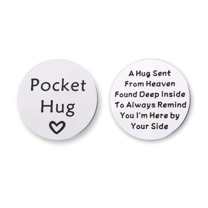 Pocket Hug from Heaven Memorial Gifts for Loss of Mom Dad Sympathy Gifts for Loss of Grandparents Condolence Gifts