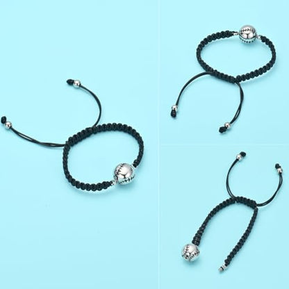 Hearbeingt Baseball Urn Bracelet for Ashes Cremation Jewelry for Women Men - color: Silver