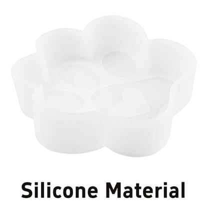Silicone Large Paw Print Mold, White Dog Paw Freshie Mold, Resin Casting Mold for DIY, Crafting,Handmade, 4" x 3.86" x 1" - color: White large claw