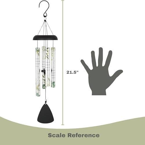 Carson 21" Memorial Windchime 'Amazing Grace How Sweet The Sound' Hymn'