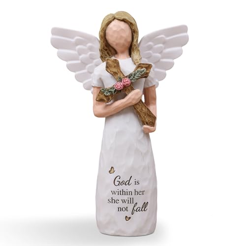 AUKEST Christian Gifts for Women, Religious Gifts for Women Figurines | Inspirational Gifts for Women, Bible Gifts for Women, Christian Mothers Day Gifts, Catholic Gifts, Bible Accessories - style: Christian Gifts