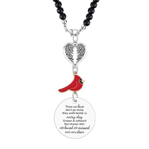 Sympathy Gifts for Loss of Loved One Rear View Mirror Car Charm Remembrance Condolence Grief Present for Women Memorial Gifts for Family Pet Car Hanging Accessories Ideal Grief Bereavement Gift - color: Bird Themed Memorial Car Charm Style6