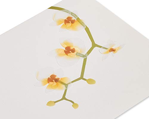 Papyrus Blank Card (Elegant Flowers) - color: Elegant Flowers