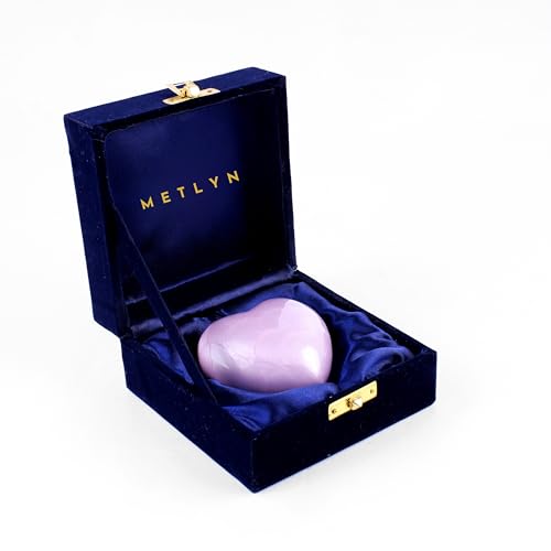 Small Heart Urn for Ashes Adult Male in Brass - Classic Mini Cremation Urn for Human Ashes with Velvet Box & Stand - Loving Tribute Keepsake for Man, Women, Pet or Infant (Purple) - color: Purple