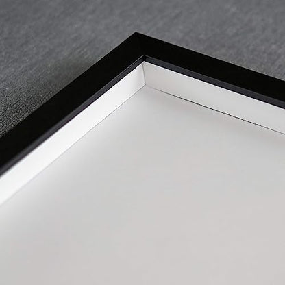 4x10 Shadow Box Black Frame | Interior Size 4x10 in by 3/4" Depth - This Black Frame is Made to Display Items Up to 3/4" Depth Includes Shatter Resistant Acrylic, Backing, Hardware - size: 4x10